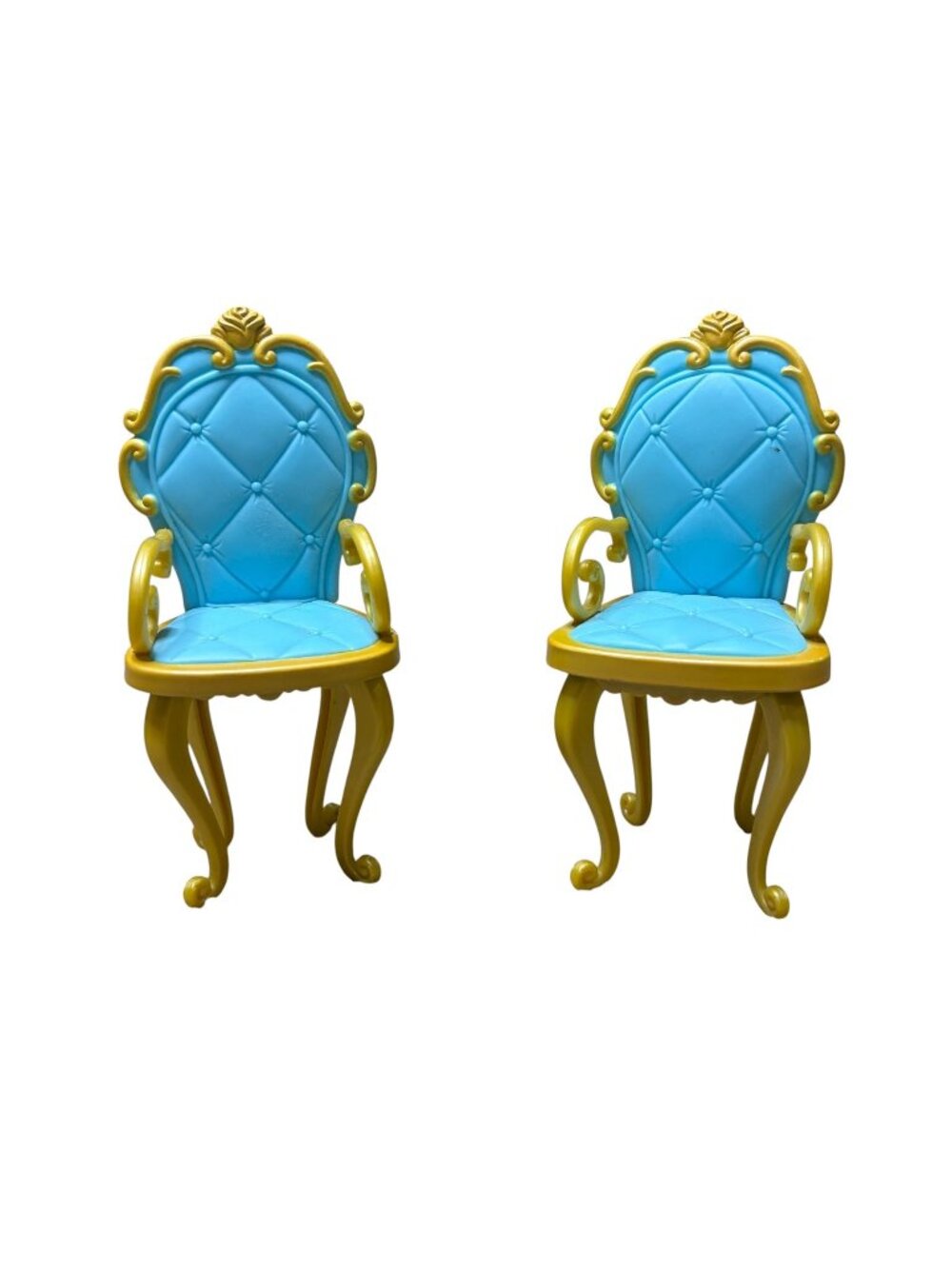 Barbie Island Princess Magical Castle Vanity Replacement Chair X 2 Pair